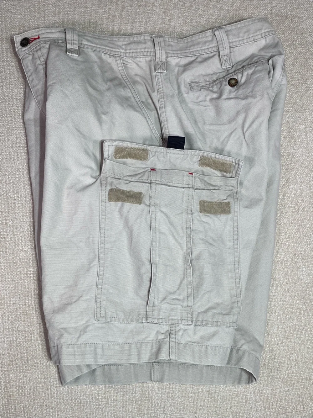 The North Face Cargo Shorts Men 34 Khaki Tan Outdoor Hiking Utility Casual Trail
